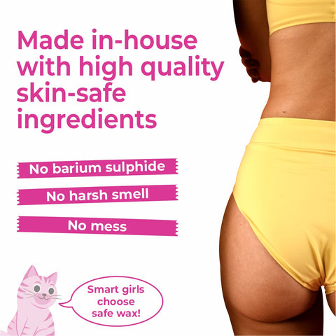 4-in-1 Orange Body Hair Removal Powder Mask