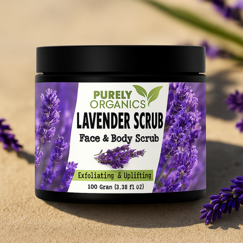 Lavender Face & Body scrub