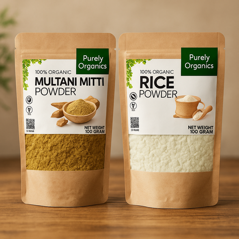 Multani mitti & Rice powder