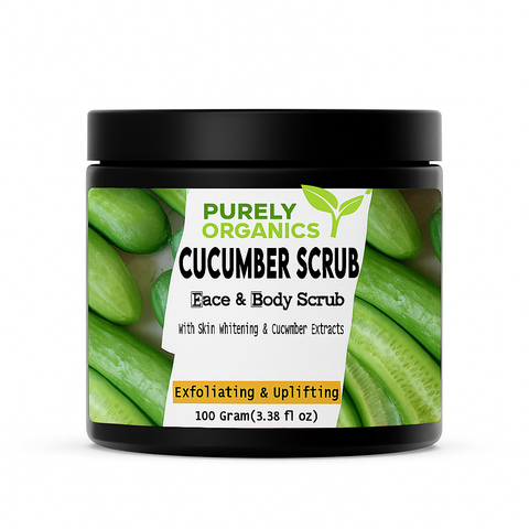 Cucumber scrub