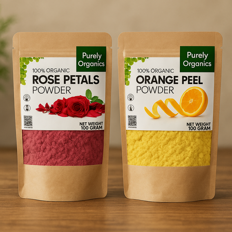 Rose Petals & Orange Peel Powder