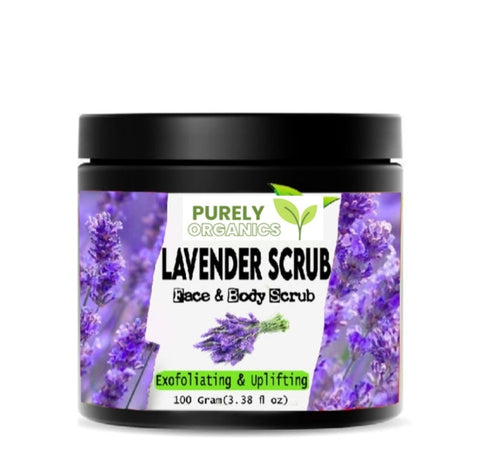 Lavender Face & Body scrub