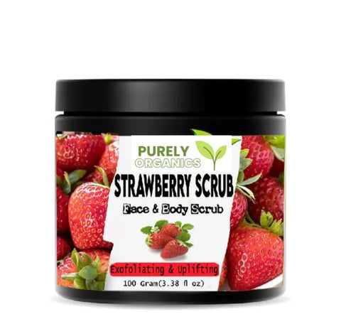 Strawberry face and Body scrub